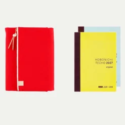Hobonichi | Agenda Hobonichi Techo A6 Tragen Red 2027