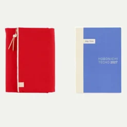 Hobonichi | Agenda Hobonichi Techo A6 Tragen Red 2027