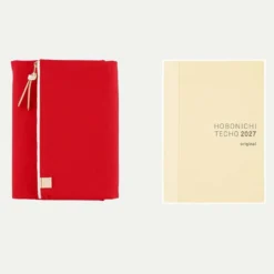 Hobonichi | Agenda Hobonichi Techo A6 Tragen Red 2027