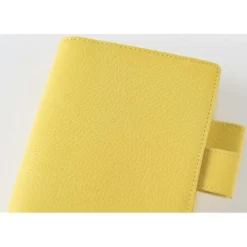 Hobonichi | Agenda Hobonichi Techo A6 Leather: Brilliant Yellow 2027