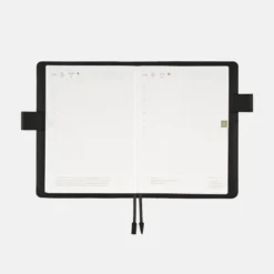 Hobonichi | Agenda Hobonichi Techo A6 Leather: TS Basic Black 2027