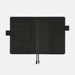 Hobonichi | Agenda Hobonichi Techo A6 Leather: TS Basic Black 2027