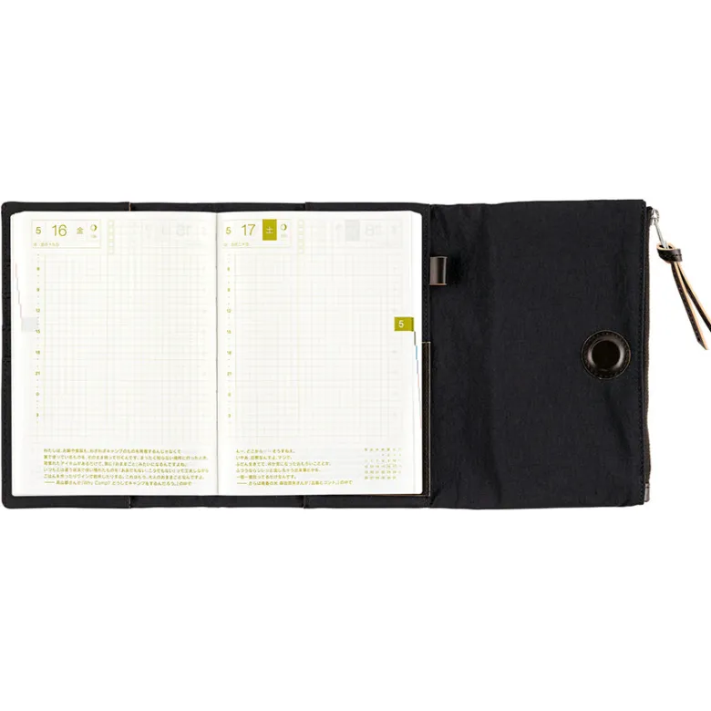 Hobonichi | Agenda Hobonichi Techo A6 Tragen (Black) 2027