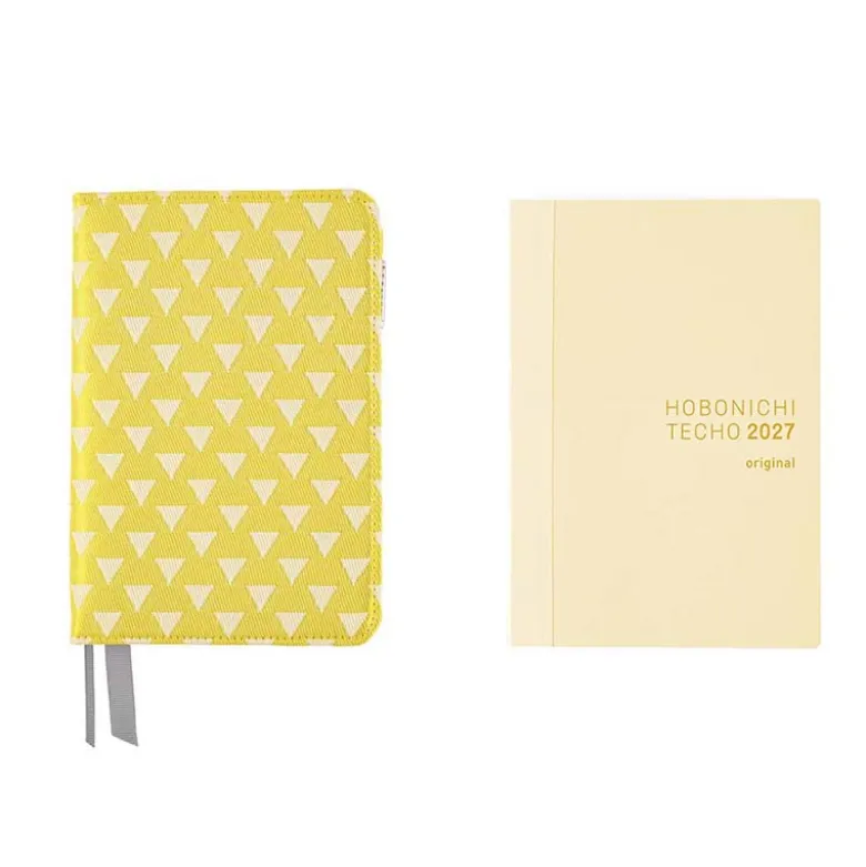 Hobonichi | Agenda Hobonichi Techo A6 Yuge Fabric Farm: Fish Scale Crest 2027