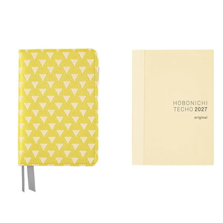 Hobonichi | Agenda Hobonichi Techo A6 Yuge Fabric Farm: Fish Scale Crest 2027