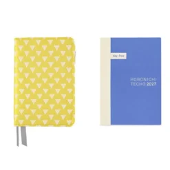 Hobonichi | Agenda Hobonichi Techo A6 Yuge Fabric Farm: Fish Scale Crest 2027