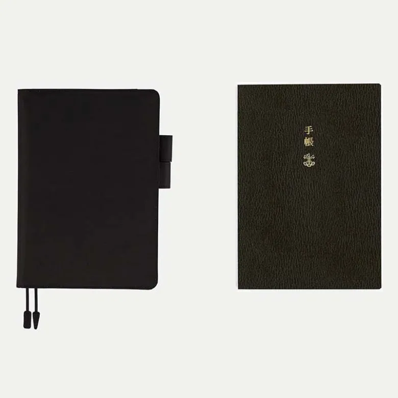 Hobonichi | Agenda Hobonichi Techo A6 Colors Black x Clear Blue 2027