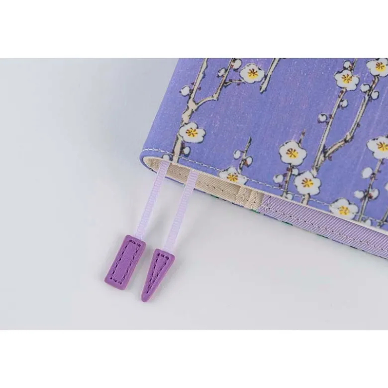 Hobonichi | Agenda Hobonichi Techo A6 Unsodo: Bijutsukai (Plum and Dianthus) 2027