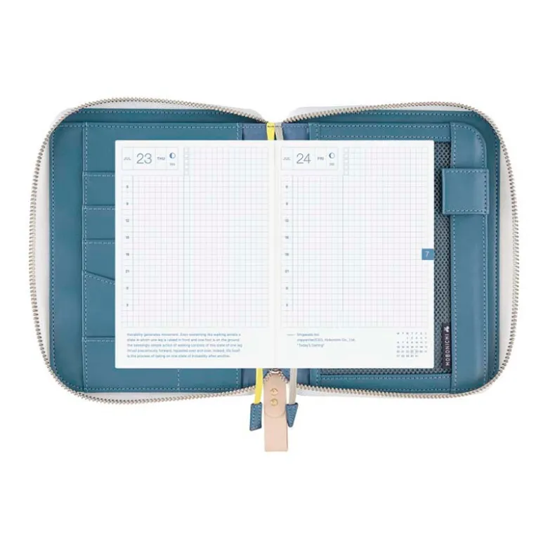 Hobonichi | Agenda Hobonichi Techo A6 Mina Perhonen: aalto 2027