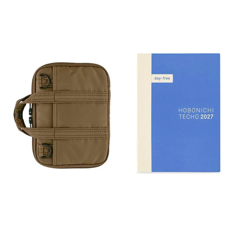 Hobonichi | Agenda Hobonichi Techo A6 POTR: Stroll (Light Brown) 2027
