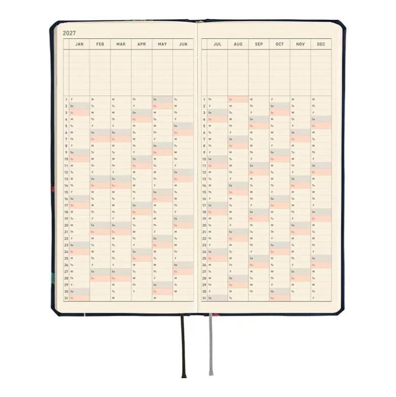 Hobonichi | Agenda Hobonichi Weeks Bow & Tie: Candy Dream 2027