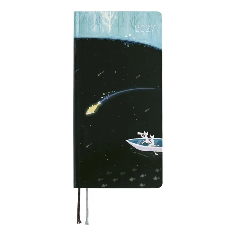 Hobonichi | Agenda Hobonichi Weeks Hiroko Kubota: Meteor Shower in the Light Blue Forest 2027