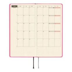 Hobonichi | Agenda Hobonichi Weeks Colors: Pink Sapphire 2027