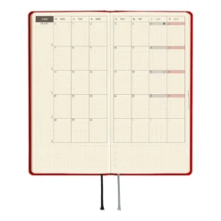 Hobonichi | Agenda Hobonichi Weeks Colors: Poppy Red 2027