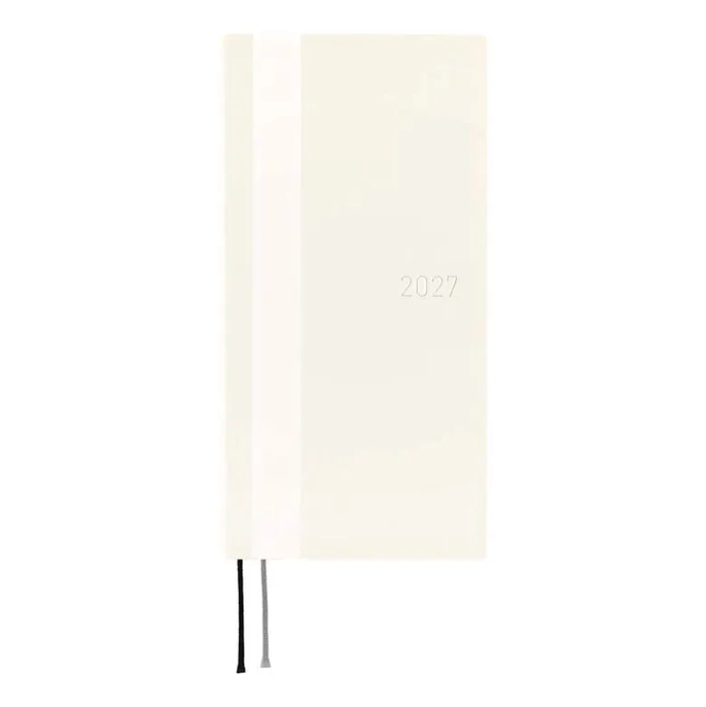 Hobonichi | Agenda Hobonichi Weeks White Line: Ivory 2027