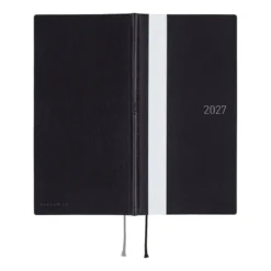 Hobonichi | Agenda Hobonichi Weeks White Line: Black 2027