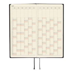Hobonichi | Agenda Hobonichi Weeks White Line: Black 2027