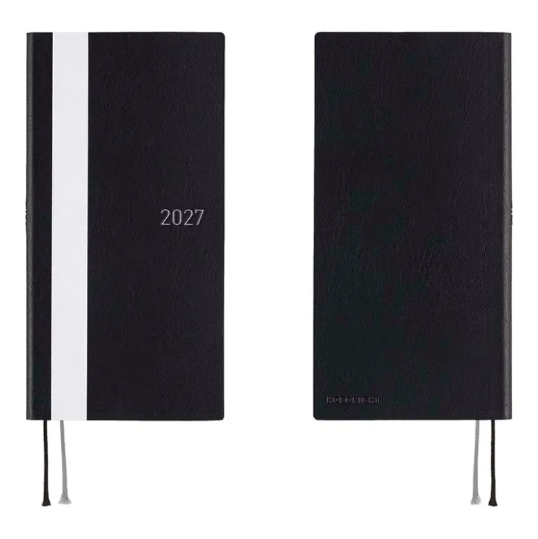 Hobonichi | Agenda Hobonichi Weeks White Line: Black 2027