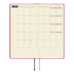 Hobonichi | Agenda Hobonichi Weeks MEGA Colors: Pink Sapphire 2027