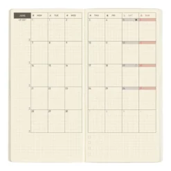 Hobonichi | Agenda Hobonichi Weeks MEGA Sneaker: Mandarin Orange 2027