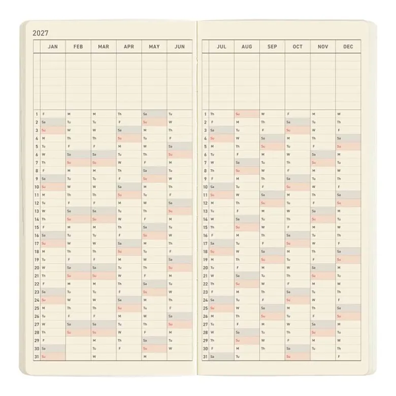 Hobonichi | Agenda Hobonichi Weeks MEGA Sneaker: Lime Green 2027