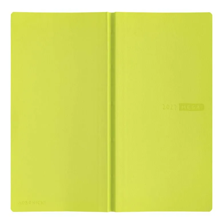 Hobonichi | Agenda Hobonichi Weeks MEGA Sneaker: Lime Green 2027