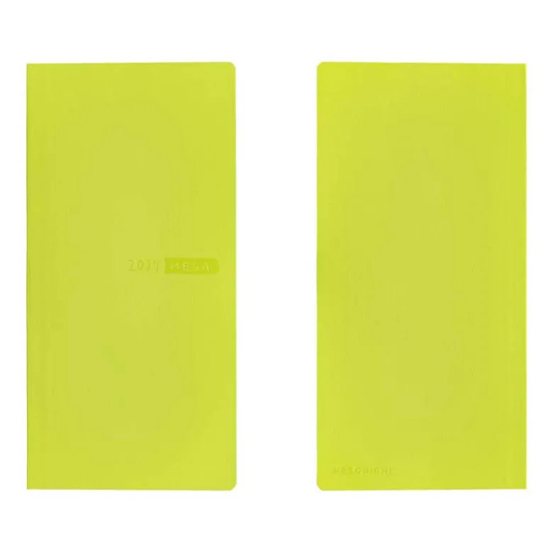 Hobonichi | Agenda Hobonichi Weeks MEGA Sneaker: Lime Green 2027