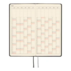 Hobonichi | Agenda Hobonichi Weeks Paper Series: Black Argyle 2027