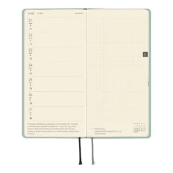 Hobonichi | Agenda Hobonichi Weeks Paper Series: Frosty Jade 2027