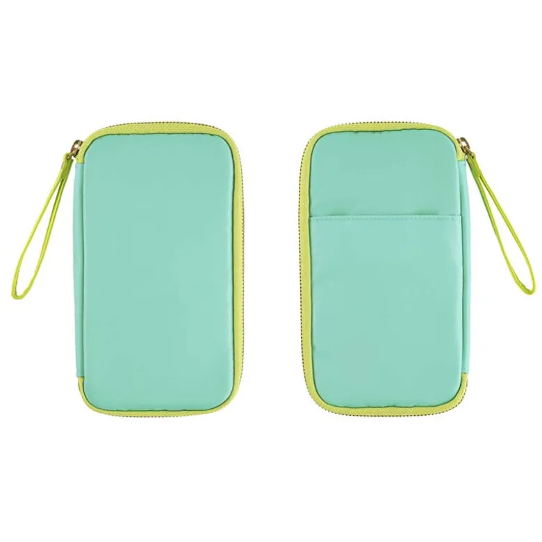 Hobonichi | Estuche Small Drawer Pouch Aqua Lime