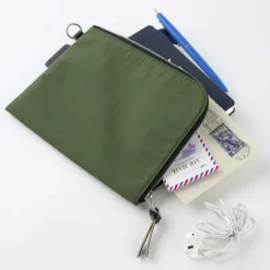 Hobonichi | Estuche Tragen Flat Pouch A6 Green