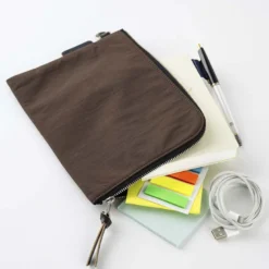 Hobonichi | Estuche Tragen Flat Pouch A6 Brown