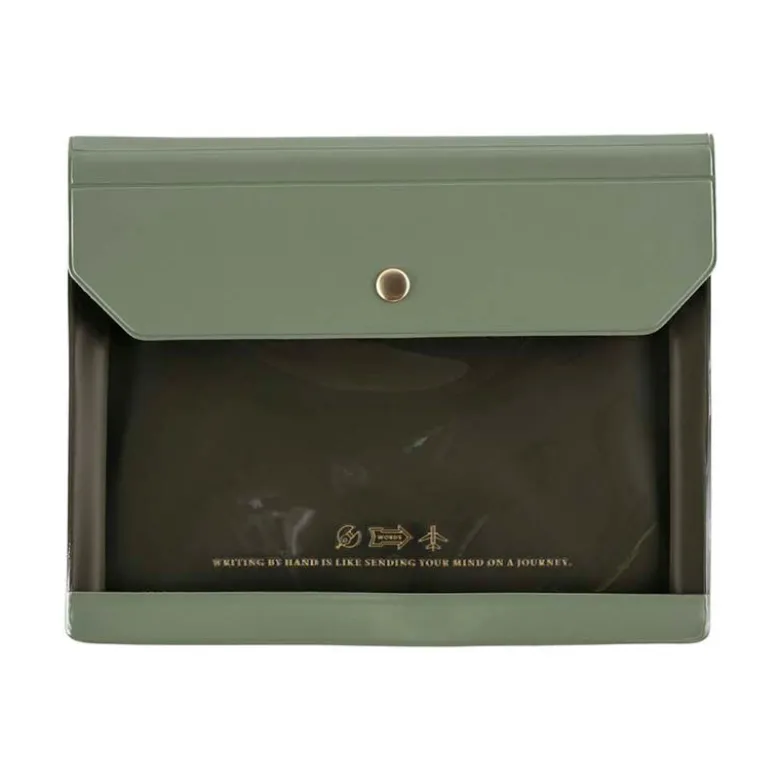 Hobonichi | Funda Carpeta Alettone A6 Olive