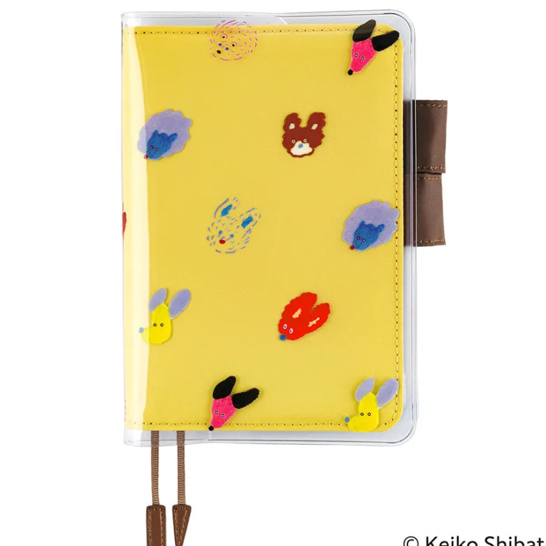 Hobonichi | Funda Cover on Cover A6 Keiko Shibata (Dog Ears Fluttering in the Wind)