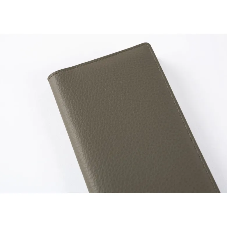 Hobonichi | Funda Hobonichi Weeks Leather: Taut (Gray & Light Blue)
