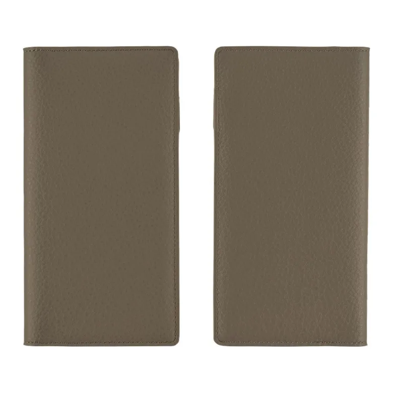 Hobonichi | Funda Hobonichi Weeks Leather: Taut (Gray & Light Blue)