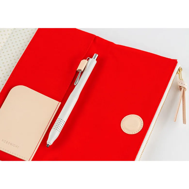 Hobonichi | Funda Hobonichi Weeks Tragen (Red)