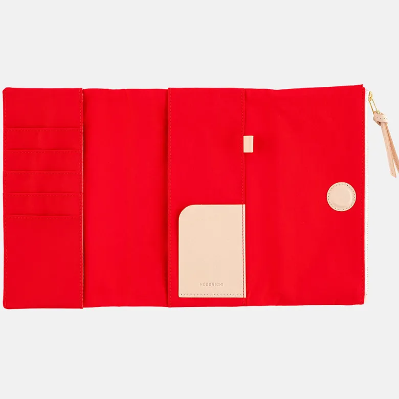 Hobonichi | Funda Hobonichi Weeks Tragen (Red)