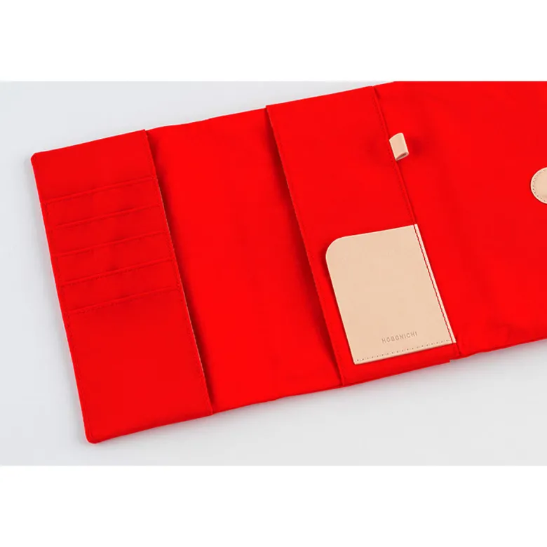 Hobonichi | Funda Hobonichi Weeks Tragen (Red)
