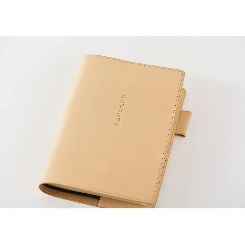 Hobonichi | Funda 5 Years A6 Leather Cover (Natural)
