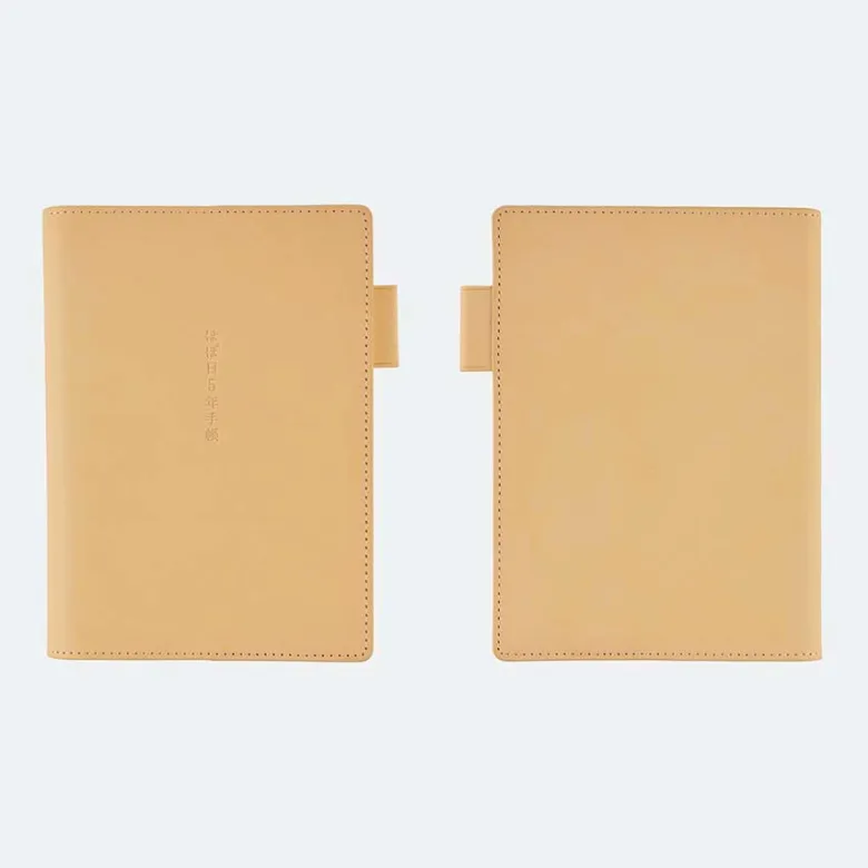 Hobonichi | Funda 5 Years A6 Leather Cover (Natural)