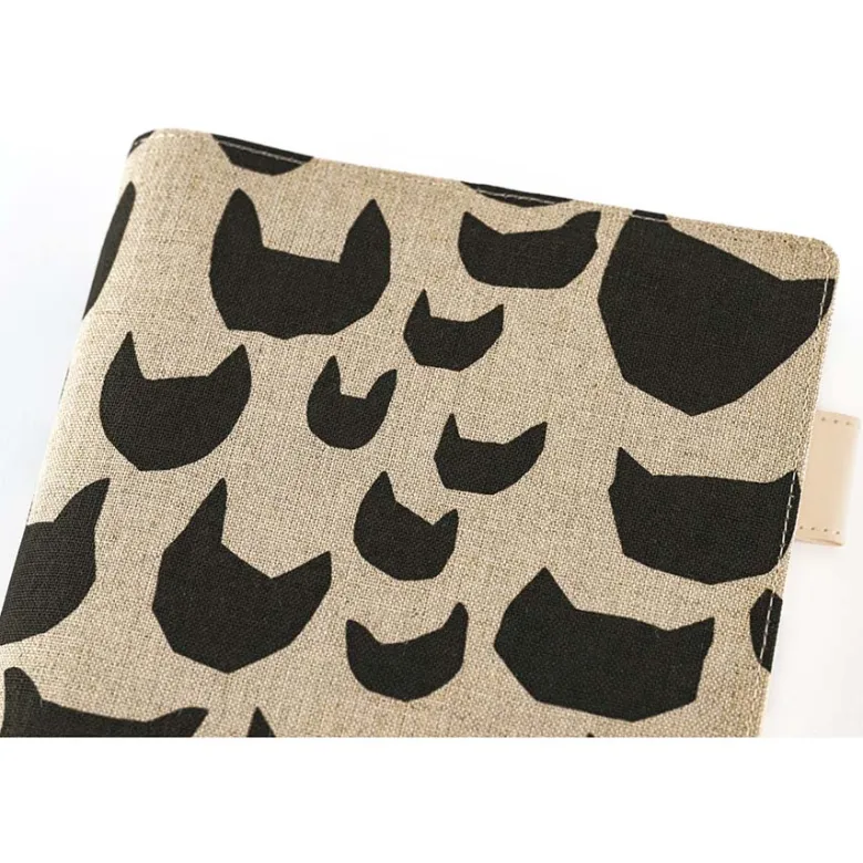 Hobonichi | Funda 5 Years A5 Mina Perhonen: Anone-Anone (Black)