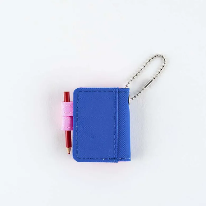 Hobonichi | Mini Llavero Hobonichi Techo Mini Keychain (Blue x Pink)