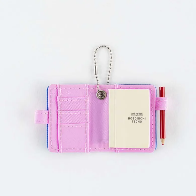 Hobonichi | Mini Llavero Hobonichi Techo Mini Keychain (Blue x Pink)