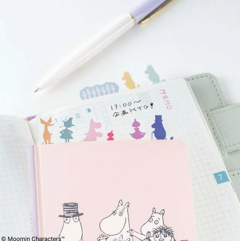 Hobonichi | Notas Adhesivas Index Moomin: Friends of Moominvalley