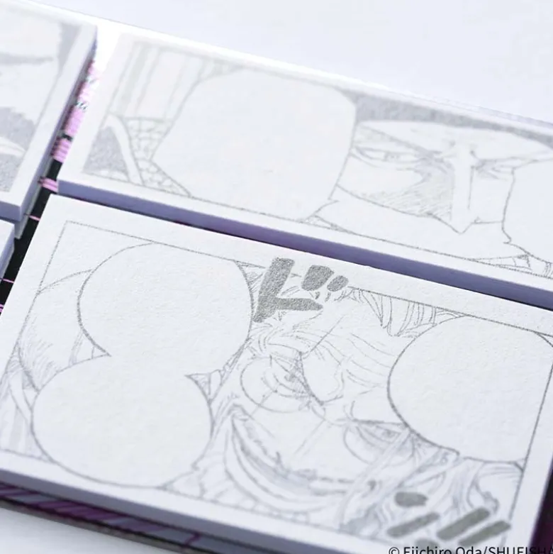 Hobonichi | Notas Adhesivas ONE PIECE magazine: Sparkling Silver “Old Guys”