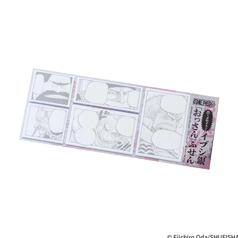 Hobonichi | Notas Adhesivas ONE PIECE magazine: Sparkling Silver “Old Guys”