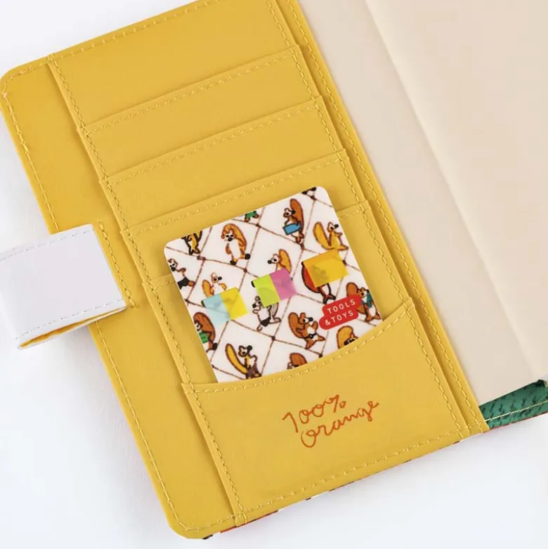 Hobonichi | Notas Adhesivas Transparentes 100%ORANGE Taking a Break