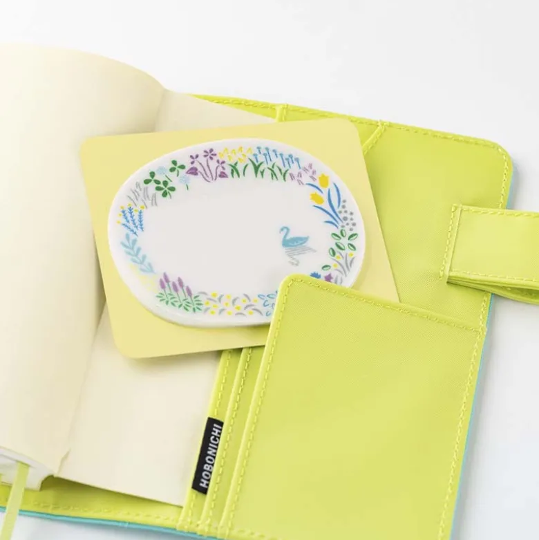 Hobonichi | Notas Adhesivas Transparentes Yuri Sanae (Forest Lake)
