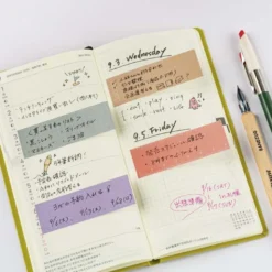 Hobonichi | Notas Adhesivas TSUKI no IRO Guide
